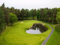 The "new" 16th hole on The Longcross