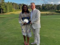 Foursomes Winners: Matt & Angie Harrison