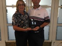 Winners of the Bowood Mixed Pairs - Brian & Gail Pinner