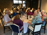 Everyone enjoying being back together