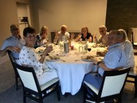 Great fun at the group dinner!