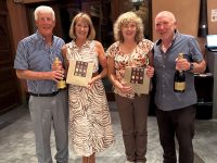 Team Winners: Chris Raper, Aileen Beale, Bernard & Janine Nelson