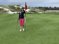 "Hole in One" for Felicity Coates on the 16th at The Links