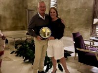 Winners of the Gran Canaria Mixed Pairs 2: John & Gina Christie