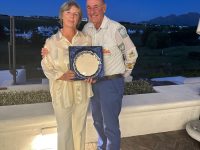 Winners of the Garden Route Mixed Pairs: John & Alison Moss
