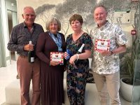 Team Runners Up:  John & Lynn Goodall, Paul & Maria Baker