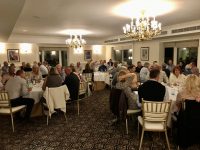 Group dinner in "The Champions Suite"