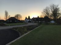 The end of a beautiful day