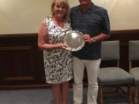 Winners of the Penina Mixed Pairs - Mike Hull & Chris Patton