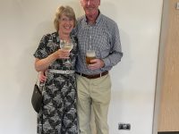 Winners of The Vale Mixed Pairs - John & Barbara Taylor