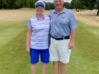 Winners of the Bowood Mixed Pairs - Richard & Rosemary Kennett