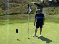 Almost a "Hole in One " for Chris