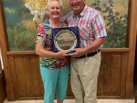 Winners of the Mallorca Mixed Pairs: Richard & Rosemary Kennett