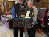 Winners of the Christmas Cracker Pairs: Jim & Karen Delaney