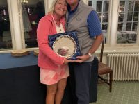 Winners of the Sunningdale Mixed Pairs - Paul & Sam Edwards