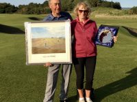 Scottish Mixed Pairs Champions Tony & Sylvia Cockell